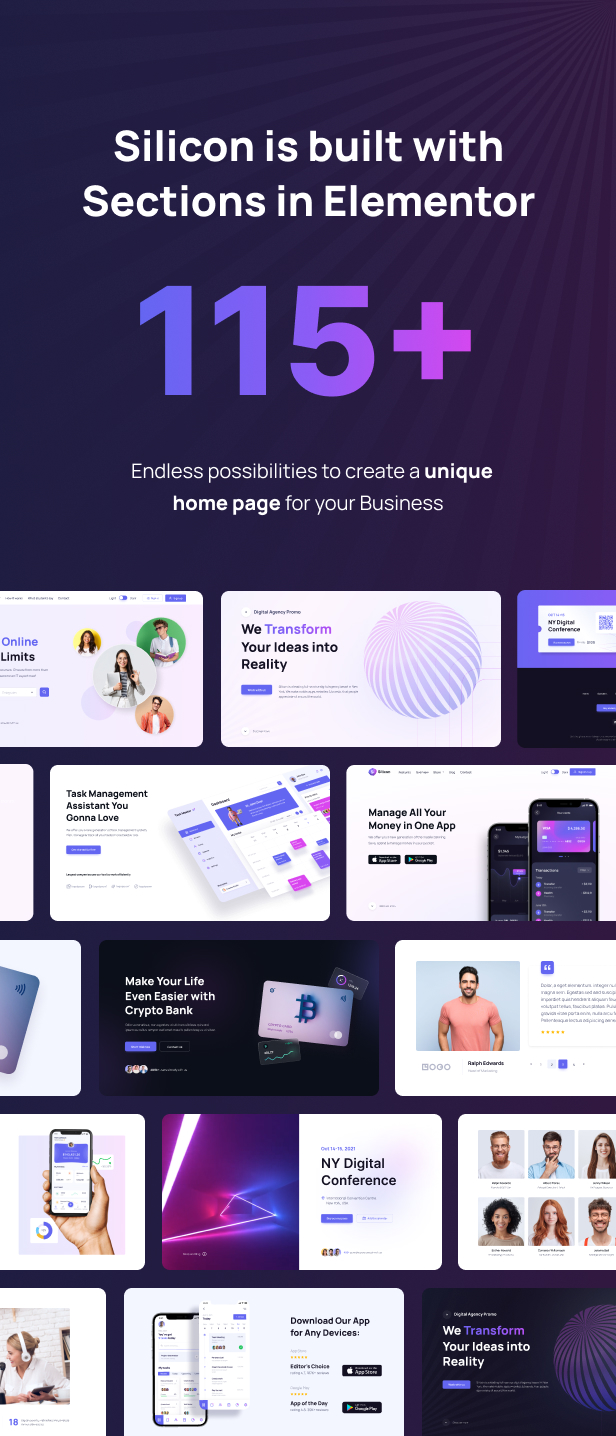 Silicon - Multipurpose Technology WordPress Theme - 6