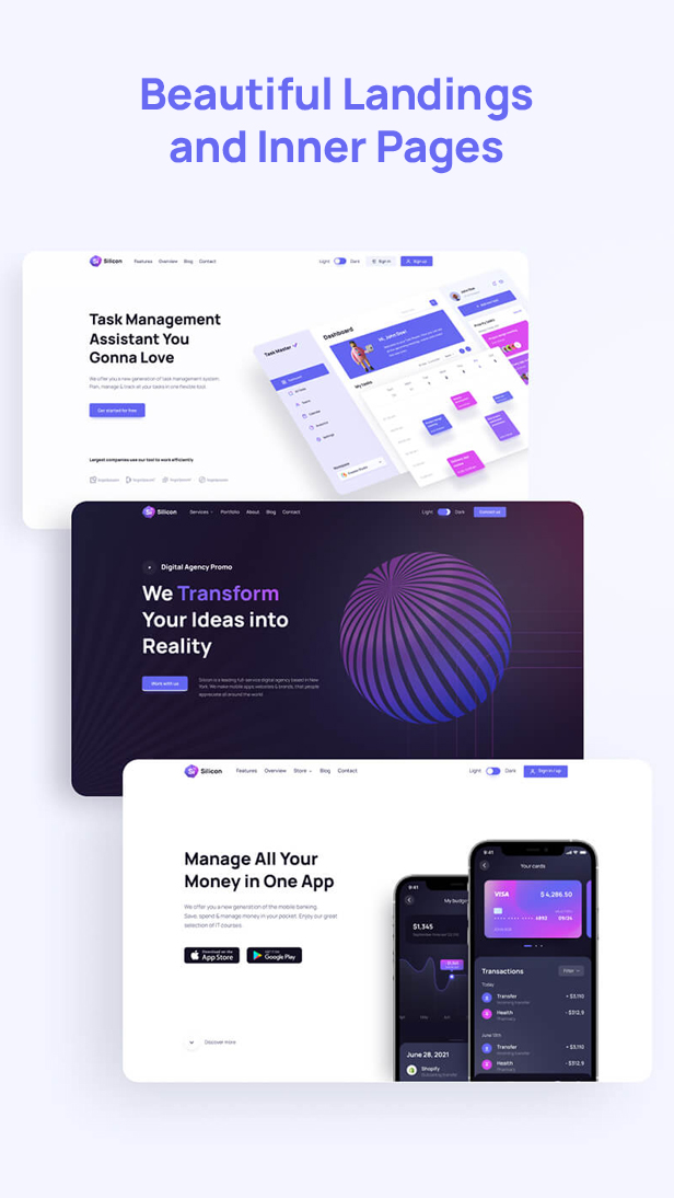 Silicon - Multipurpose Technology WordPress Theme - 4